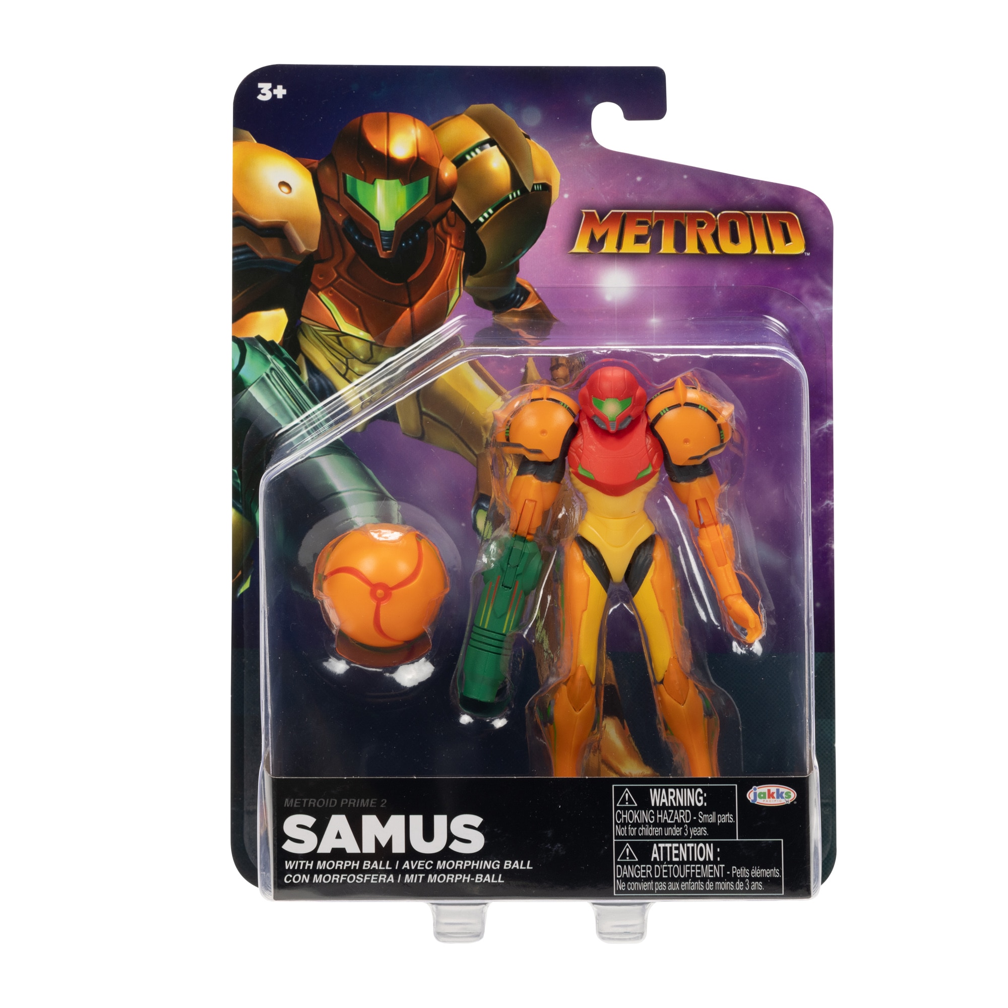 Figura coleccionable y articulada 10 cm Link / Princesa Zelda / Samus Zelda & Metroid Prime modelos surtidos 7