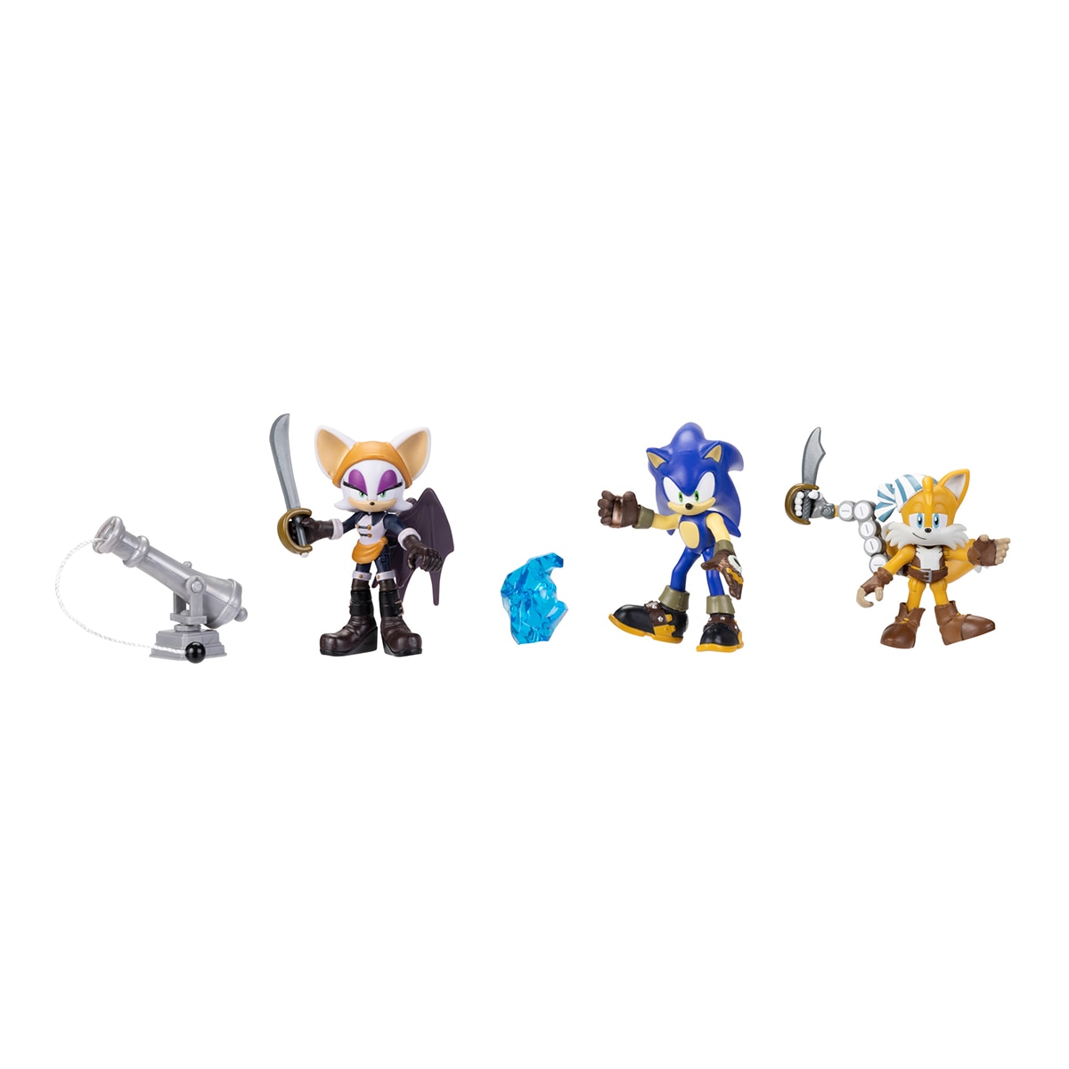 Imagen 0 de Multipack de 3 Figuras de colección 6 cm Serie 2 Sonic Prime Sega