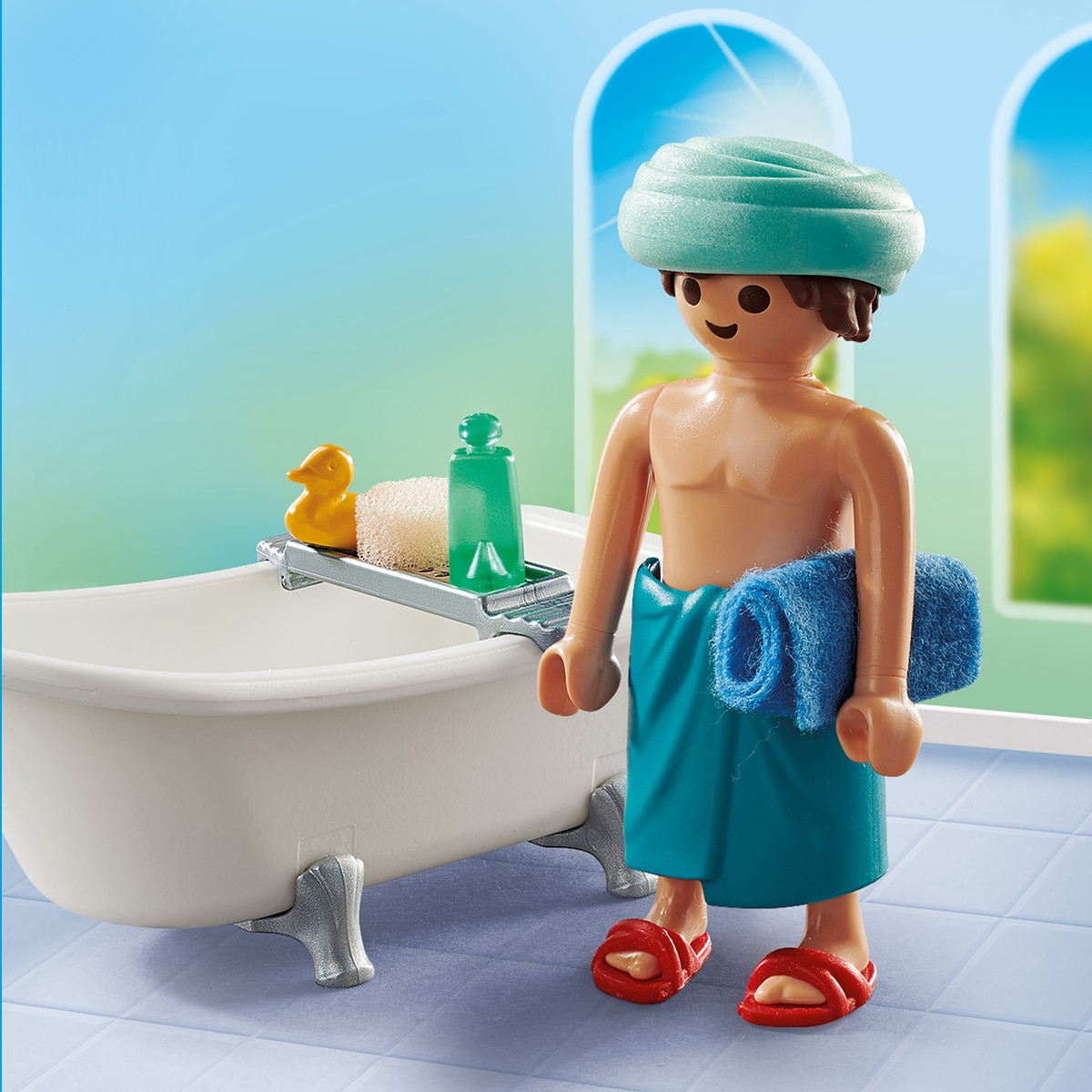 Hombre En La Bañera Playmobil Special Plus 4