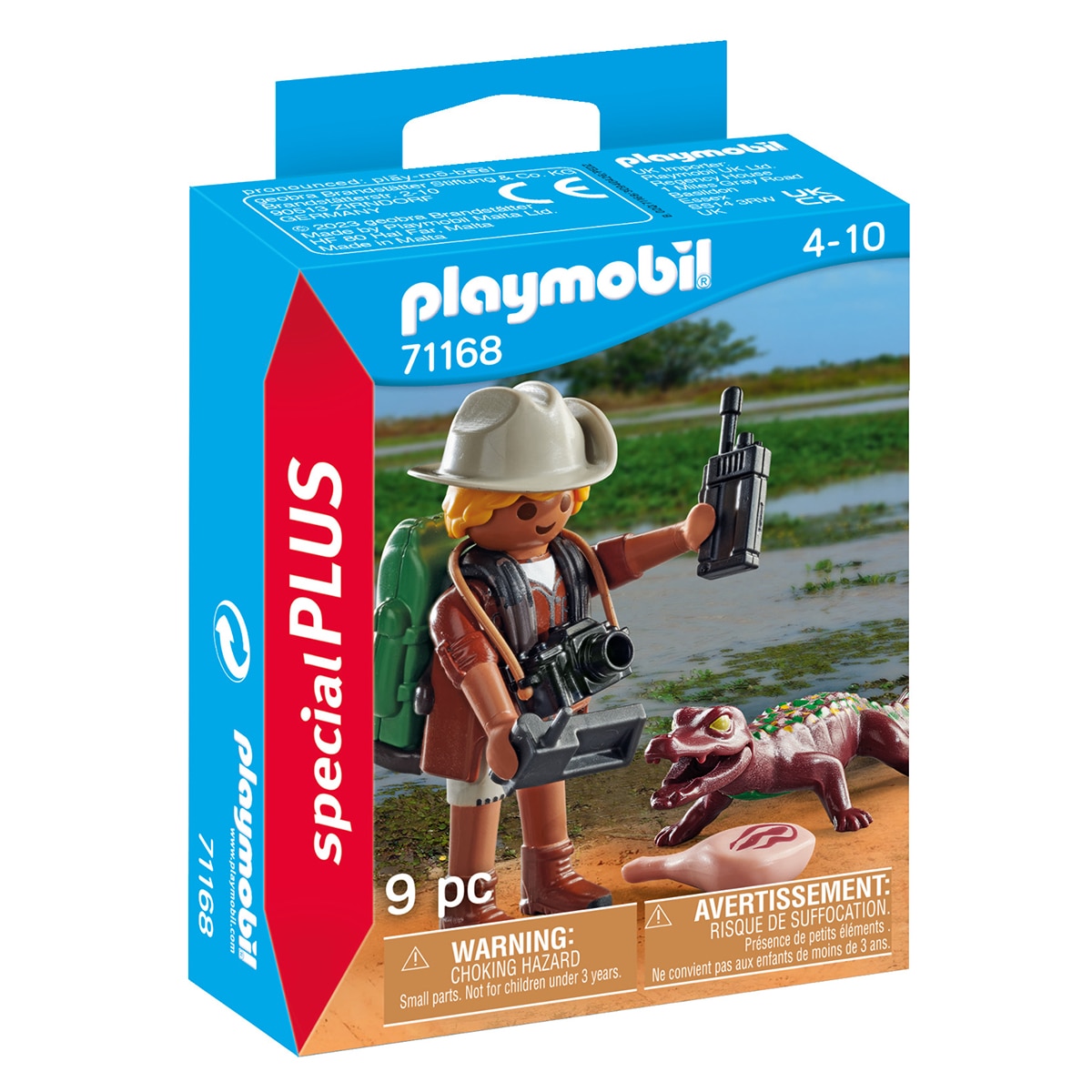 Imagem 0 de Explorador com Crocodilo Playmobil Special Plus