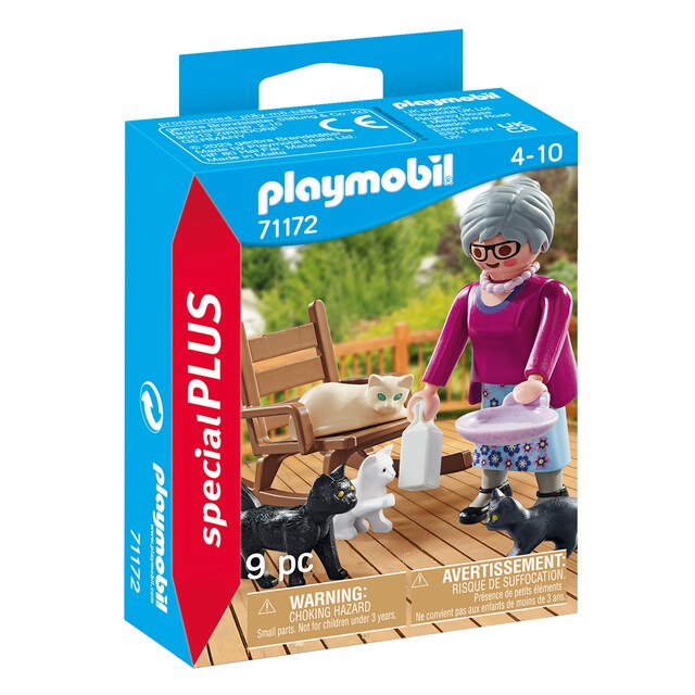 Abuela Con Gatos Playmobil Special Plus