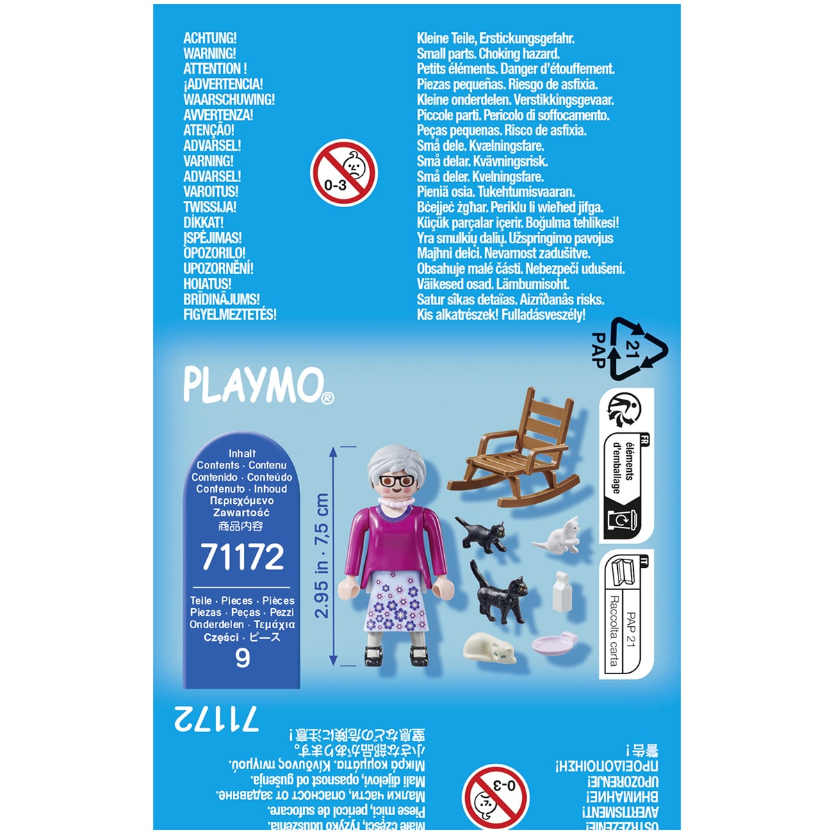 Abuela Con Gatos Playmobil Special Plus 2