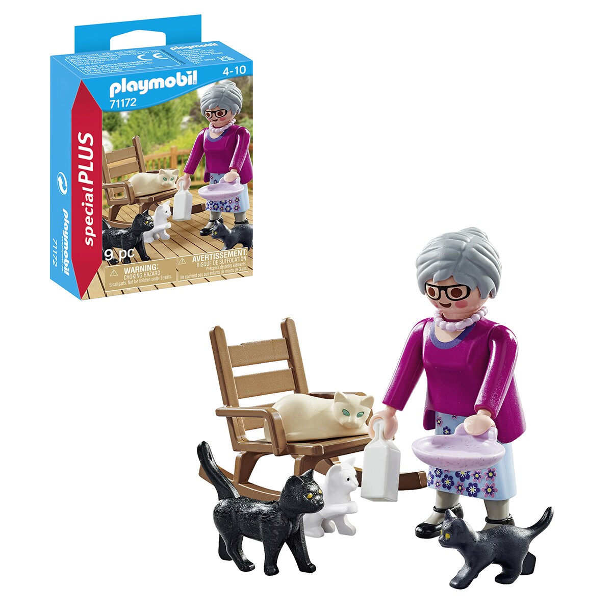 Abuela Con Gatos Playmobil Special Plus 3