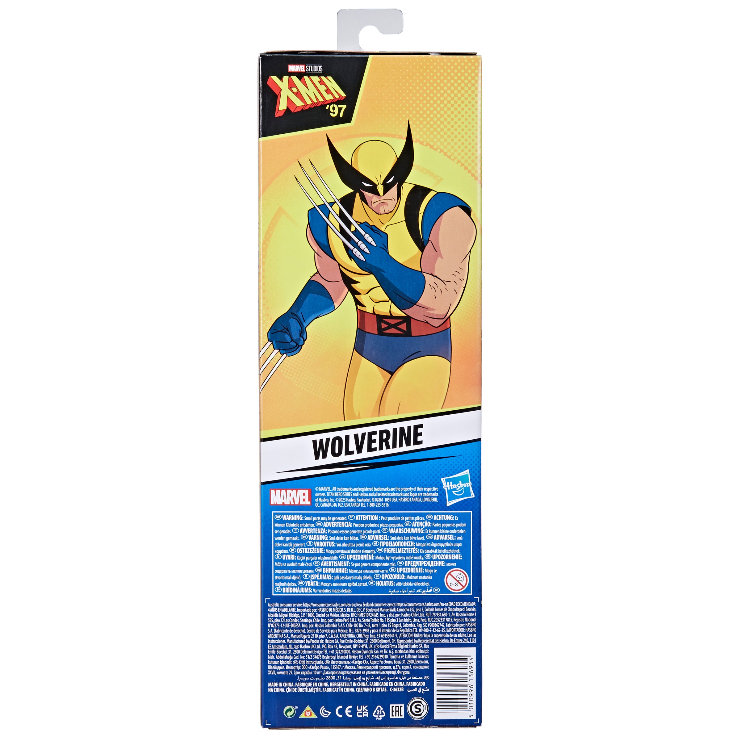 Figura articulada Wolverine Titan Hero Series X-Men Hasbro 4