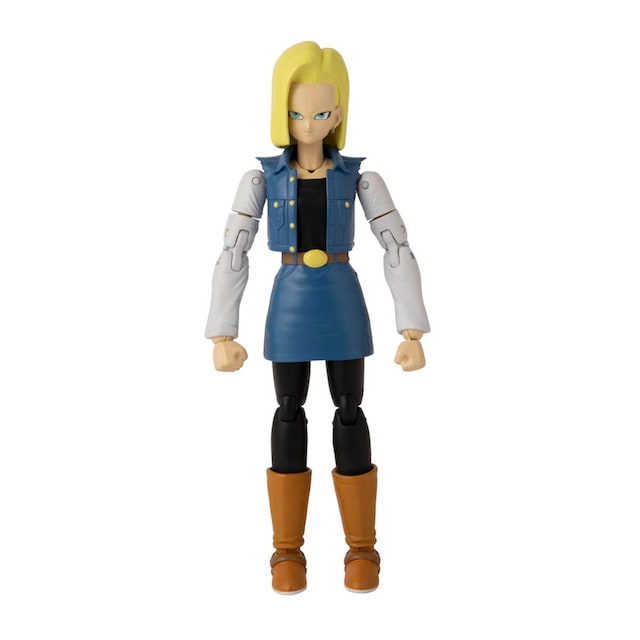 Figura Dragon Stars de Androide 18 Dragon Ball Super Bandai