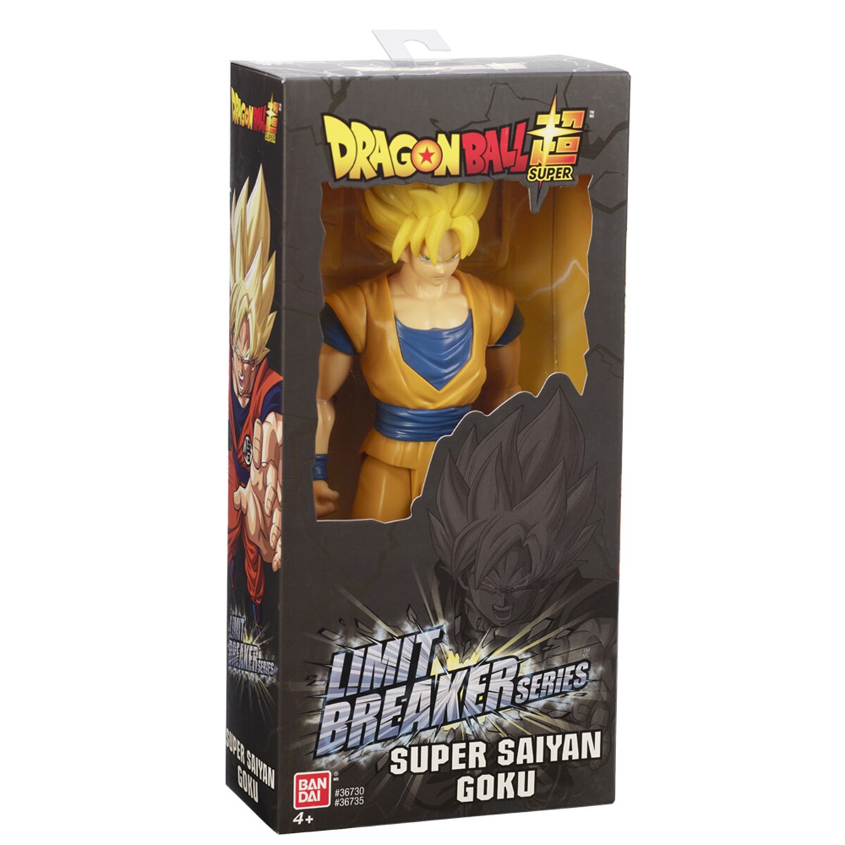 Figura Super Saiyan Goku Limit Breaker Series Dragon Ball Bandai 4