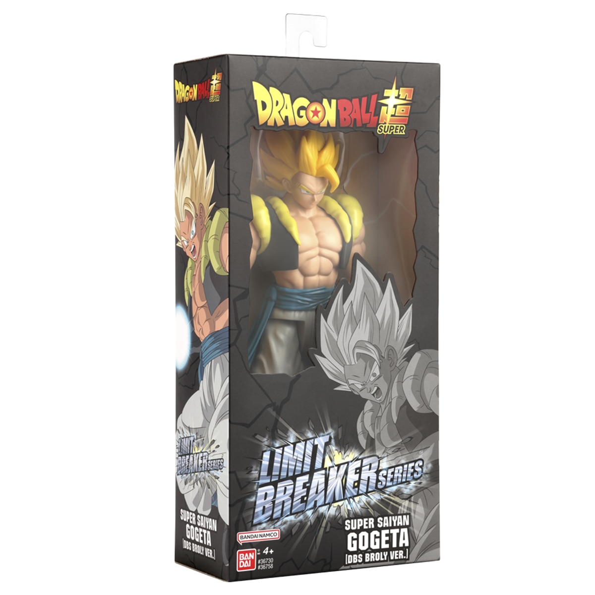 Figura Super Saiyan Gogeta Limit Breaker Series Dragon Ball Bandai 4