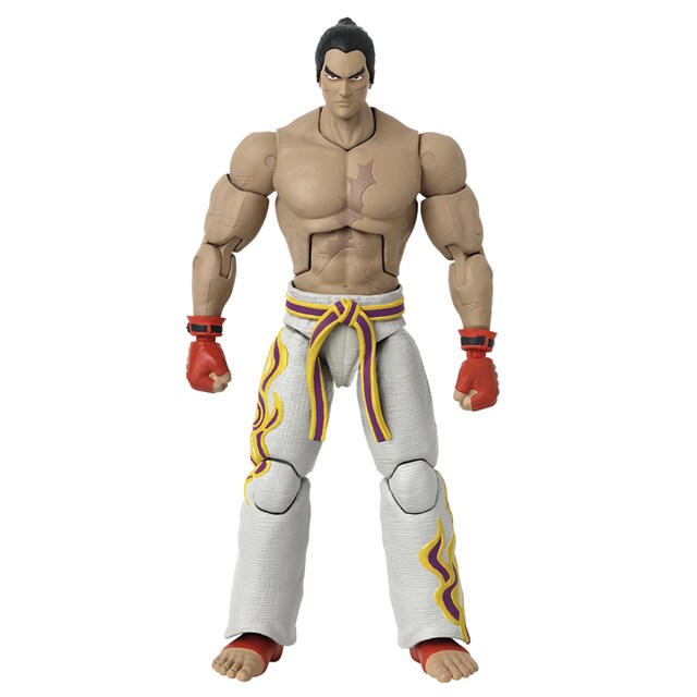 Figura Kazuya Mishima Game Dimensions Tekken Bandai