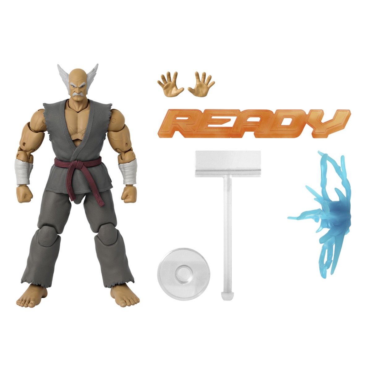 Figura Heihachi Mishima Game Dimensions Tekken Bandai 2
