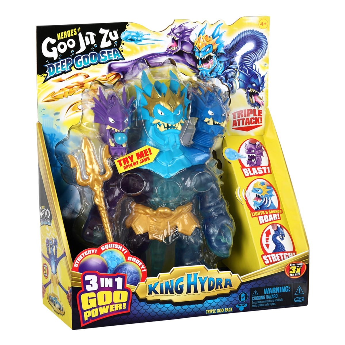 Figura King Hydra Goo Jit Zu 11