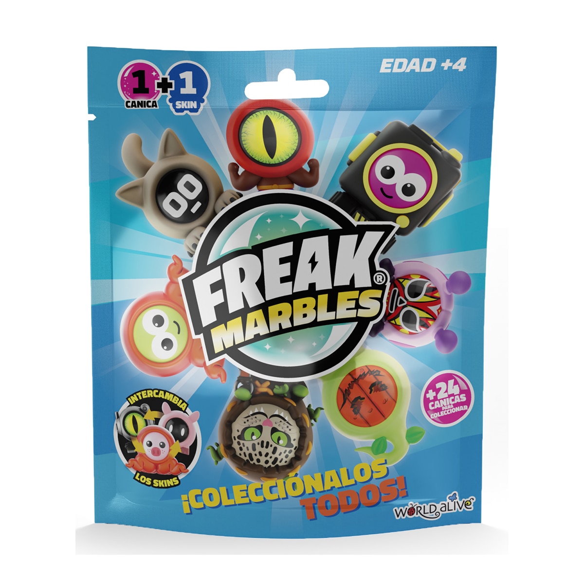 Freak Marbles - Canicas en Sobres Sorpresa Freak Marbles.
