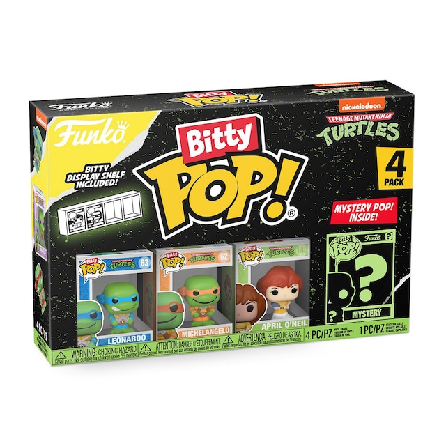 Figura Funko Bitty Pop: Tortugas Ninja Comics modelos surtidos