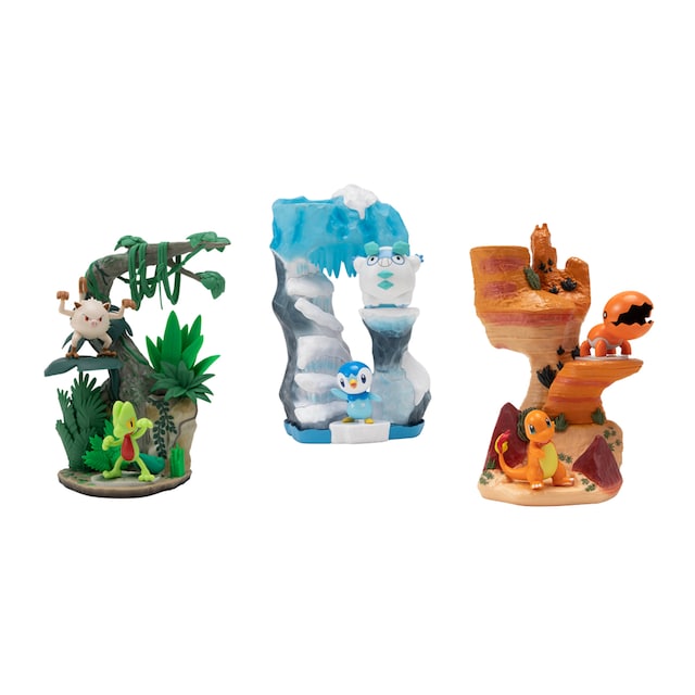 Playset Mini Mundos con 2 figuras modelos surtidos Pokemon