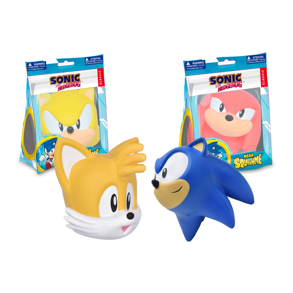 Imagen 0 de Mega Squishmes modelos surtidos Sonic
