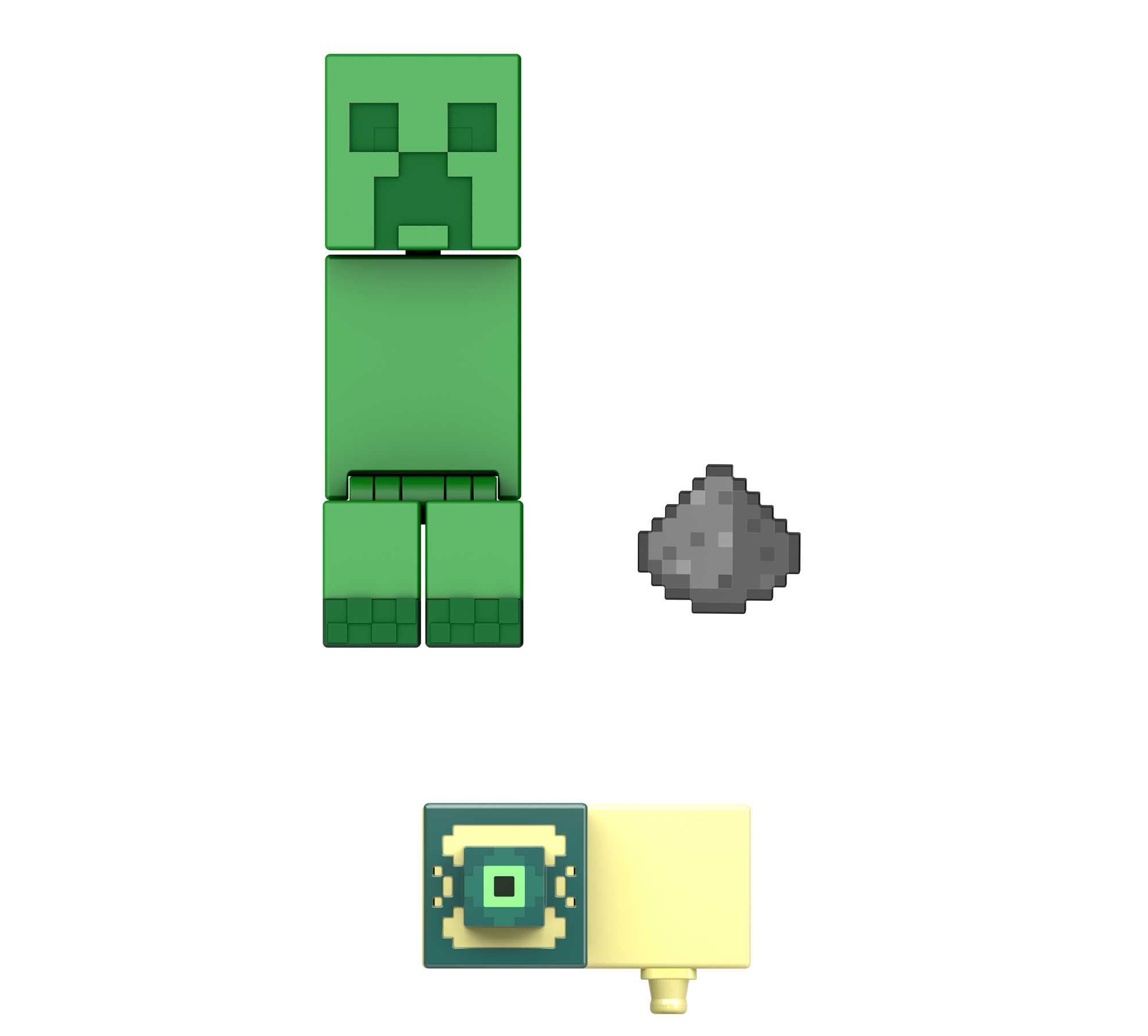 Figura de acción Creeper Minecraft modelo surtido Mattel 2