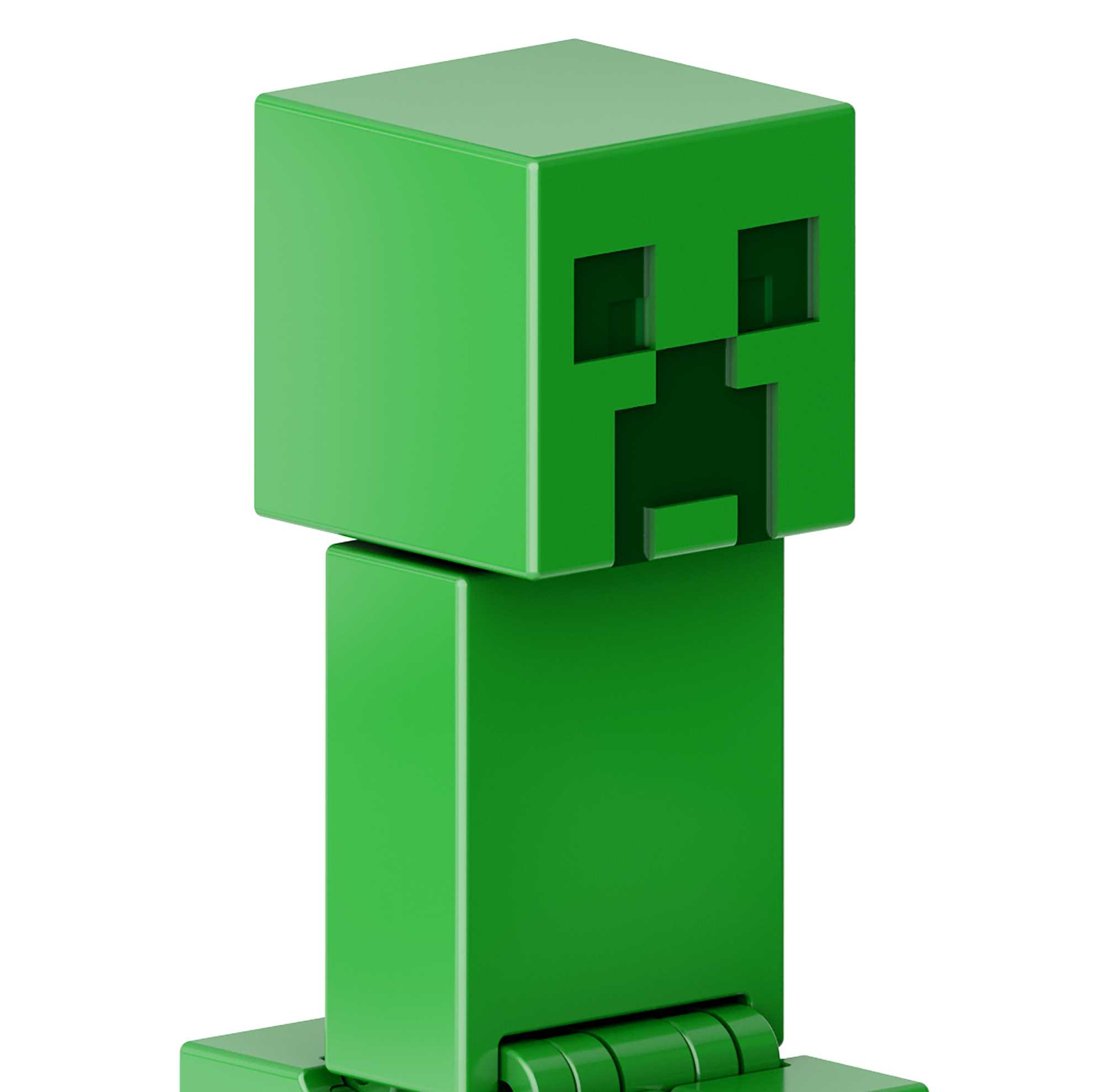 Figura de acción Creeper Minecraft modelo surtido Mattel 3