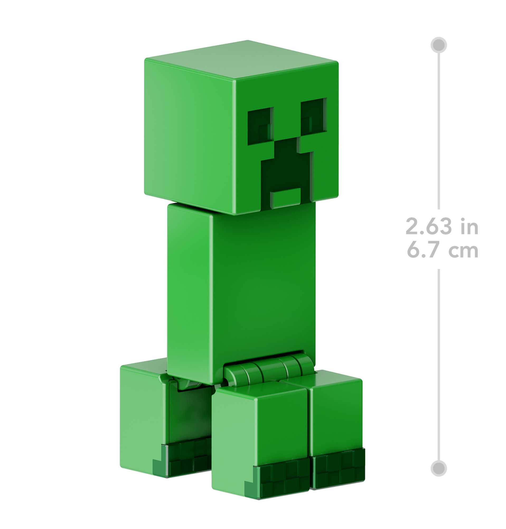 Figura de acción Creeper Minecraft modelo surtido Mattel 5