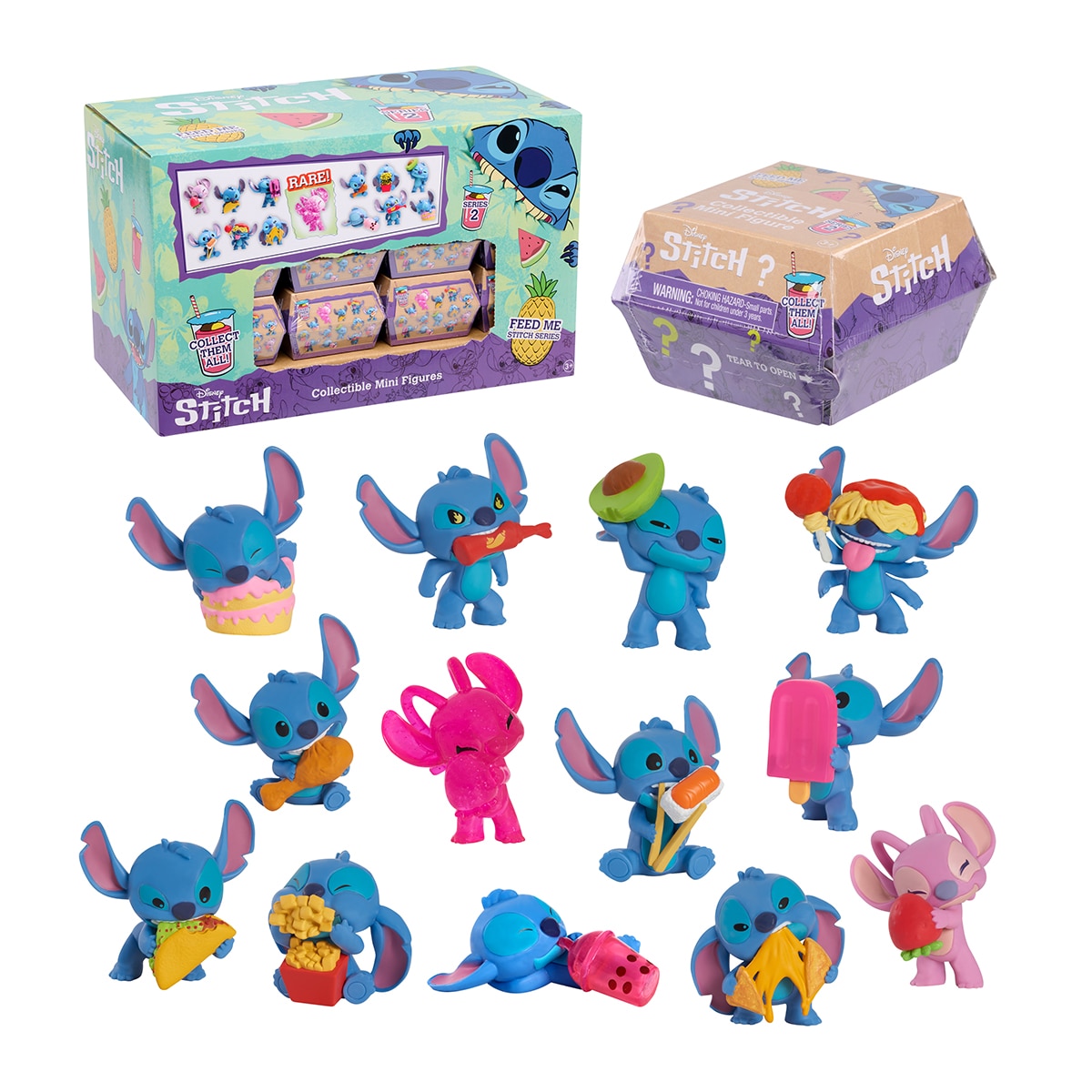 Imagen 0 de Figura Stitch Burguer Disney modelos surtidos Just Play