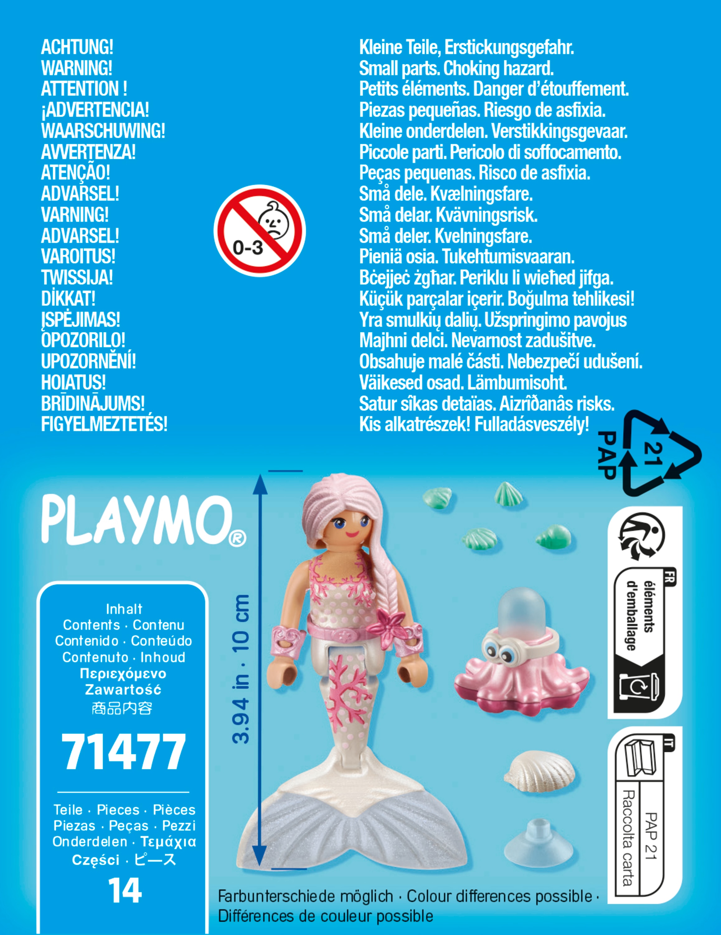 Sirena con pulpo Playmobil Special Plus 5