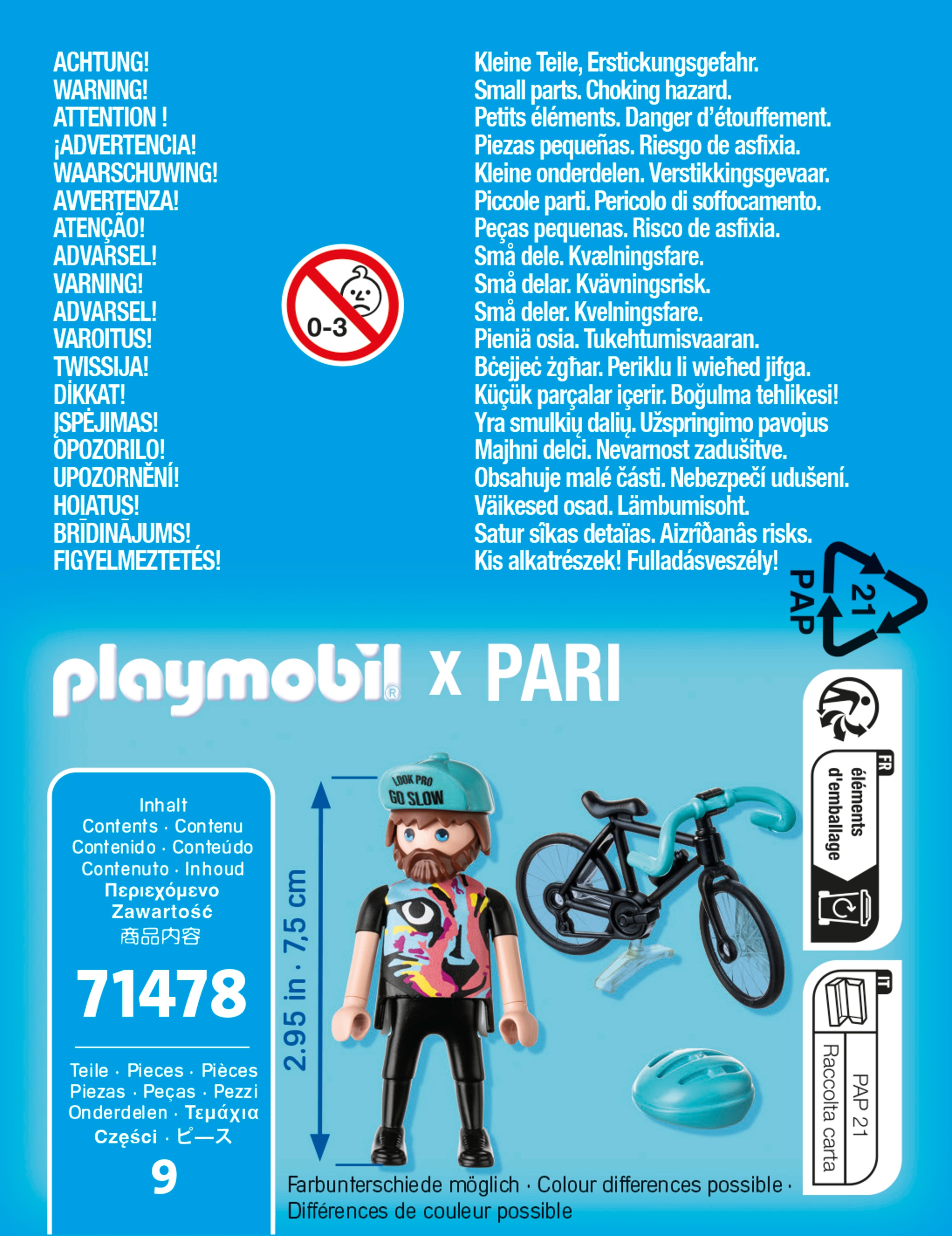 Ciclista de carretera Paul Playmobil Special Plus 5