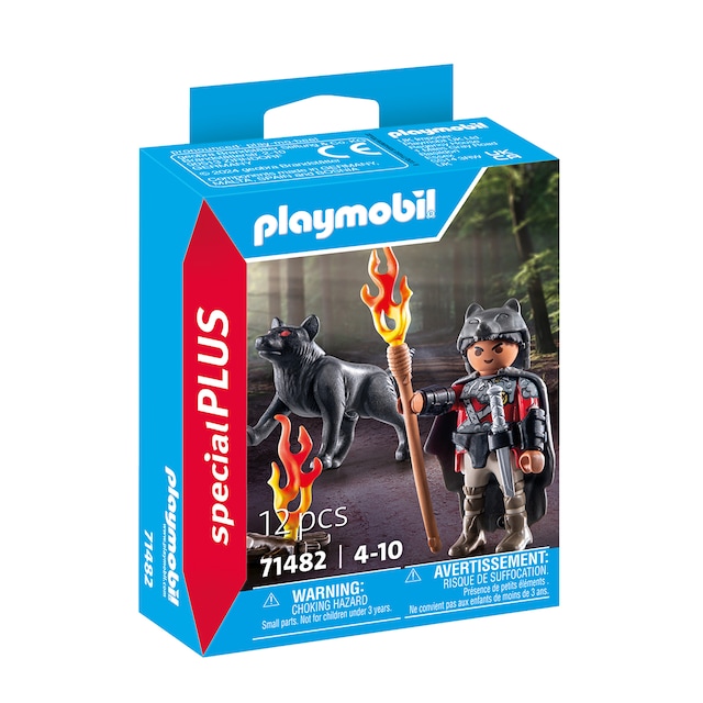 Imagen 0 de Guerrero con lobo Playmobil Special Plus