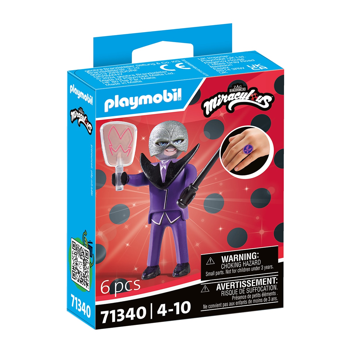 Lepidóptero Playmobil Miraculous 1