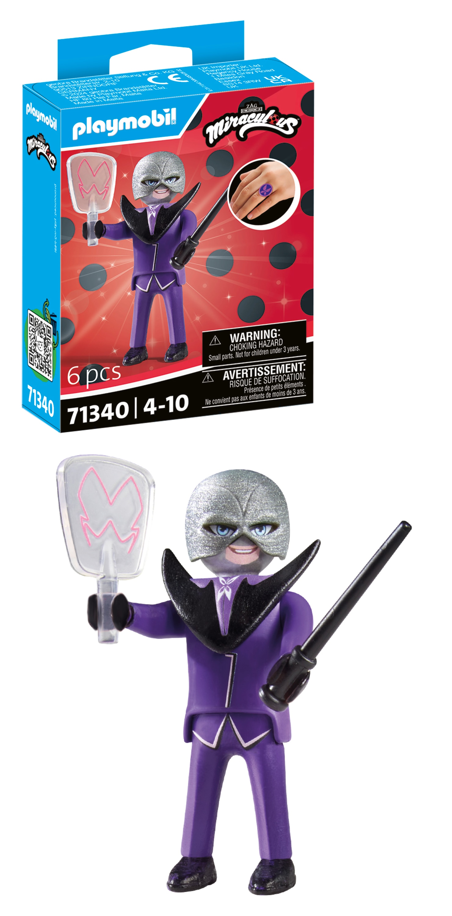 Lepidóptero Playmobil Miraculous 3
