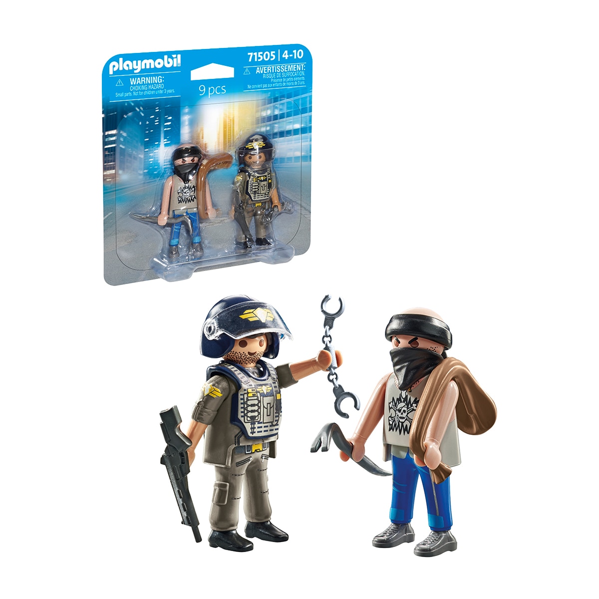 Imagen 0 de Policía con ladrón Playmobil Duo Pack