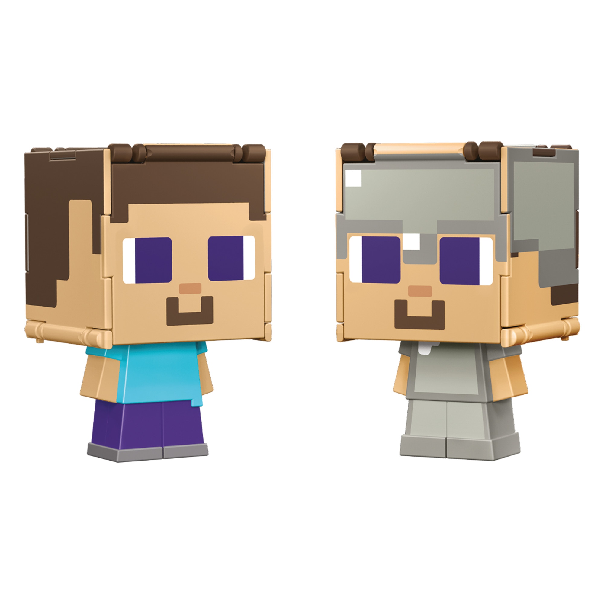 Figura intercambiable 2-1 Minecraft Mattel 5