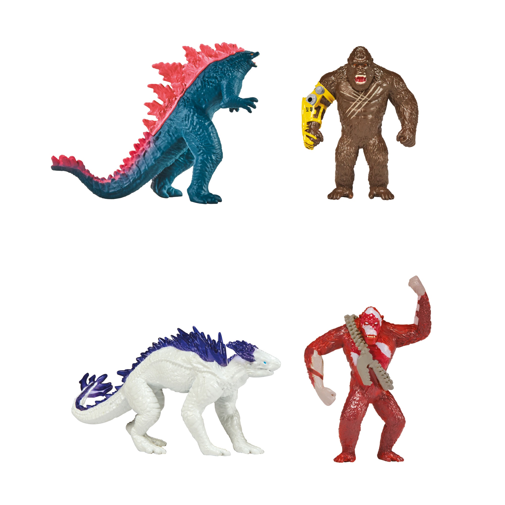Figura en Cápsulas Cristal Godzilla vs Kong Famosa modelos surtidos 2
