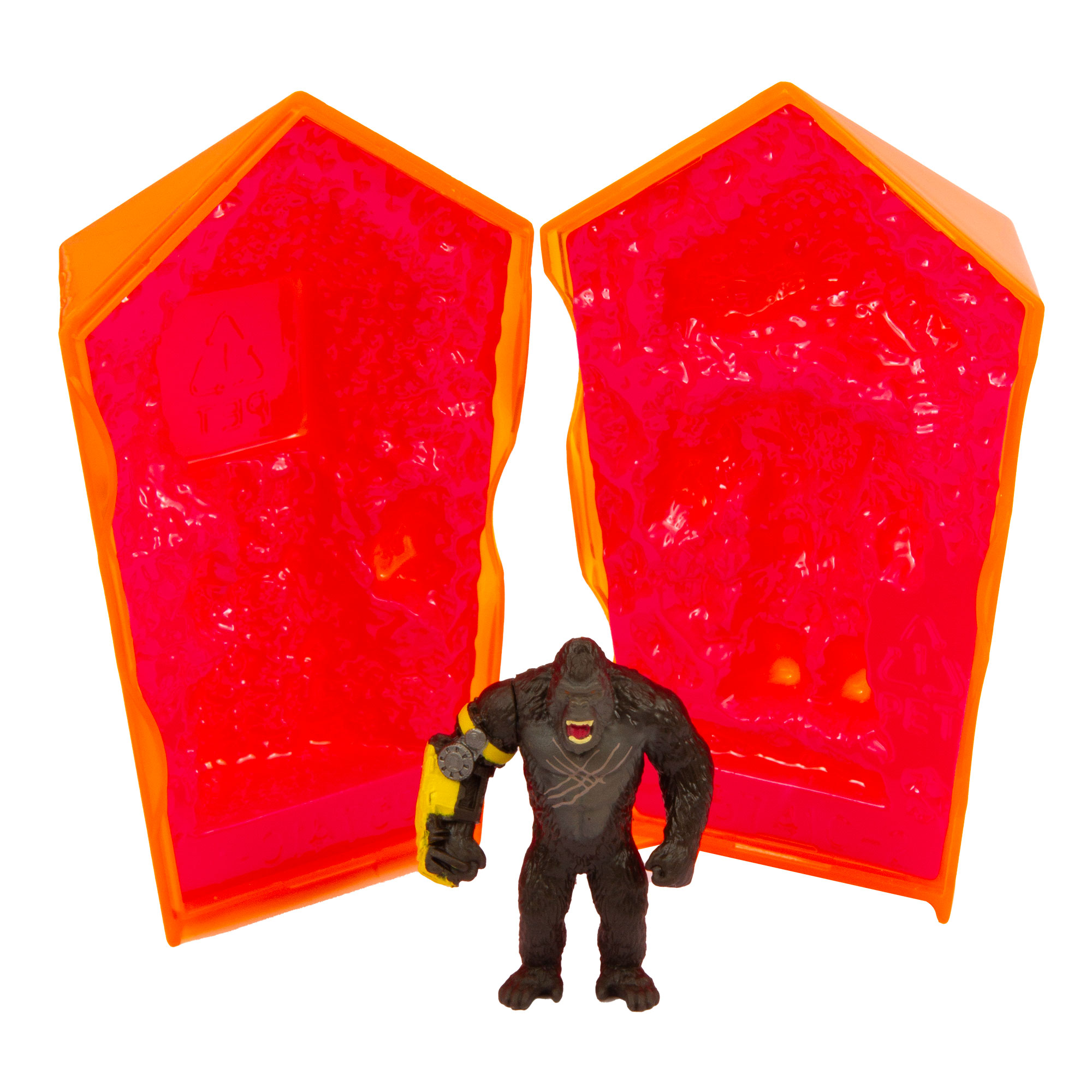 Figura en Cápsulas Cristal Godzilla vs Kong Famosa modelos surtidos 6