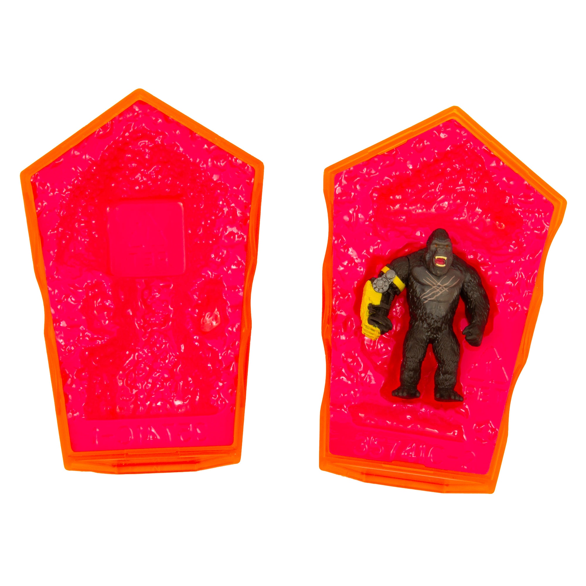 Figura en Cápsulas Cristal Godzilla vs Kong Famosa modelos surtidos 15