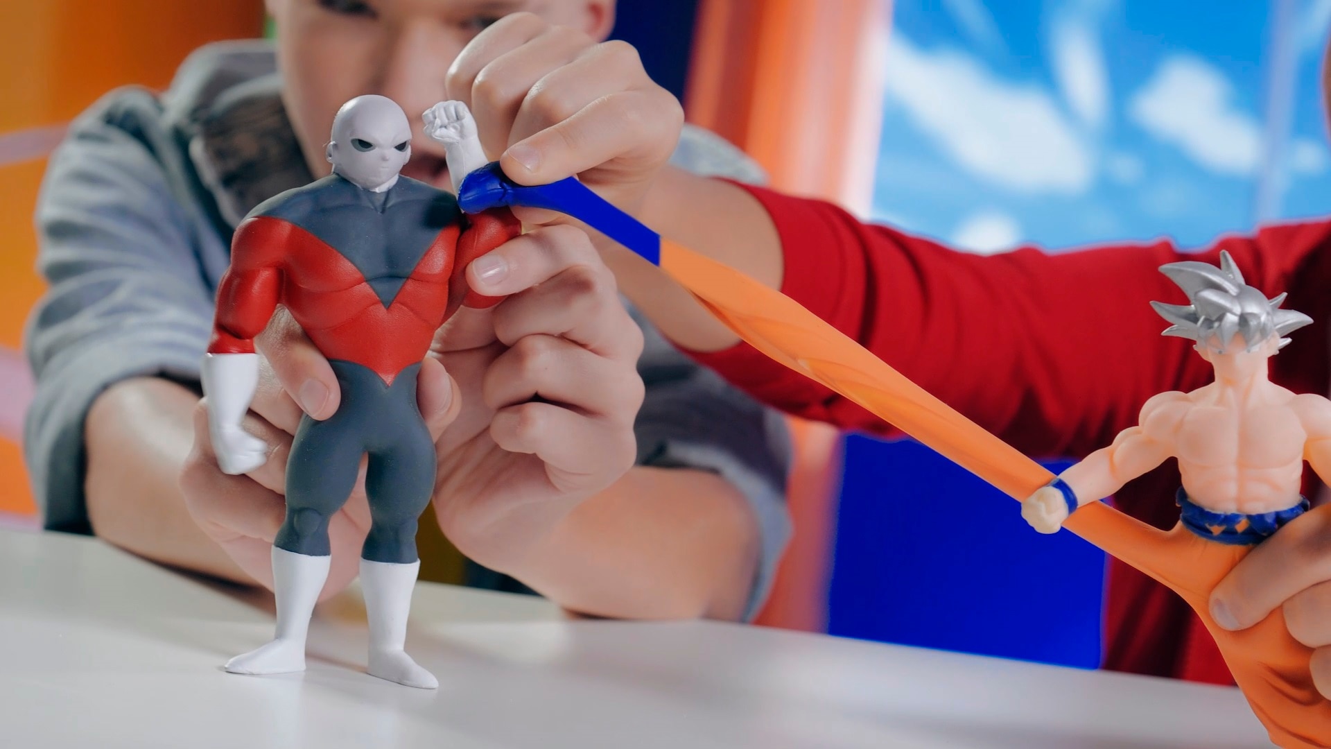 Figura elástica de los personajes de Dragon Ball modelos surtidos Bizak 15
