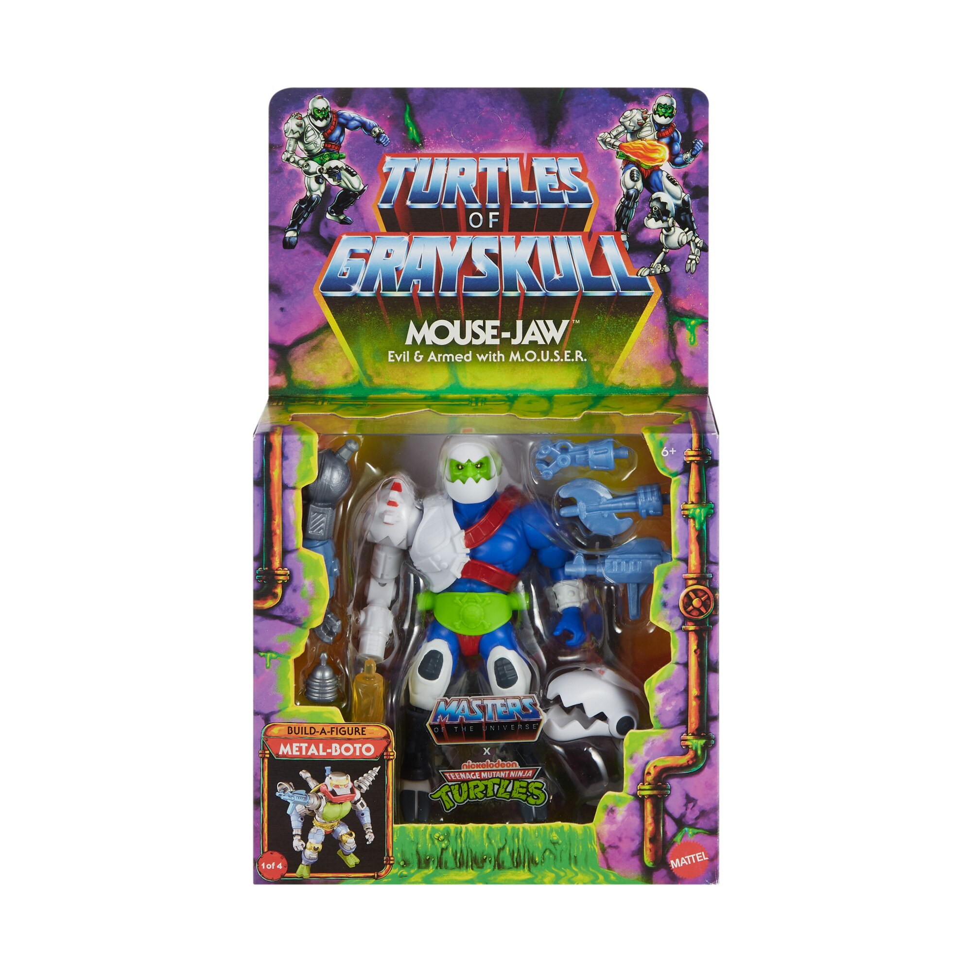 Figura de acción Masters del Universo MOTU y Tortugas Ninja Turtles of Grayskull modelos surtidos Mattel 3