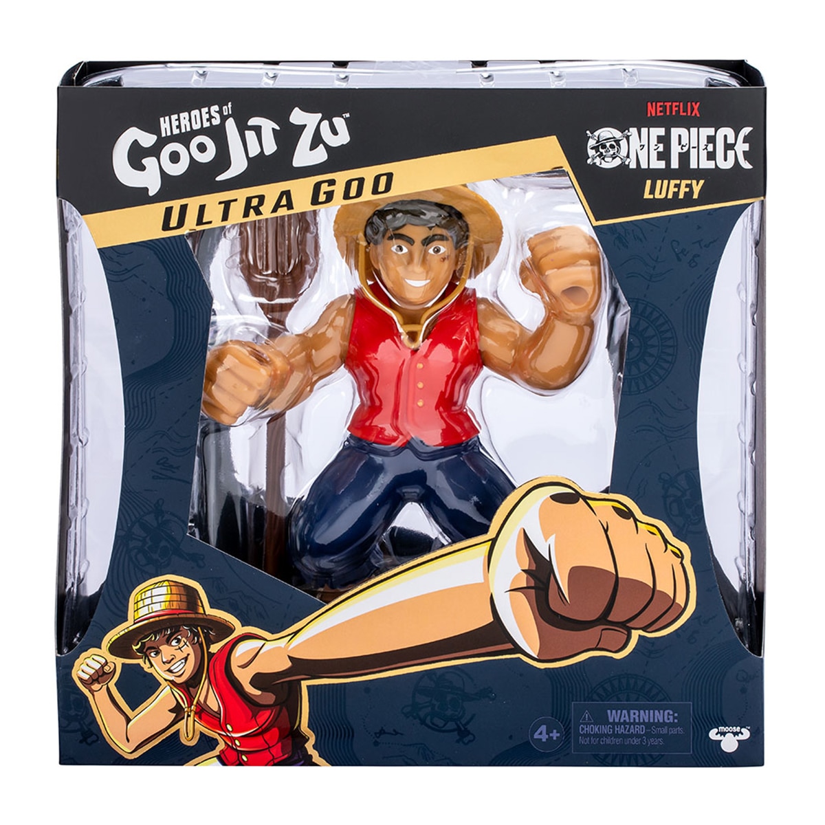Súper figura Luffy One Piece Goo Jit Zu 2