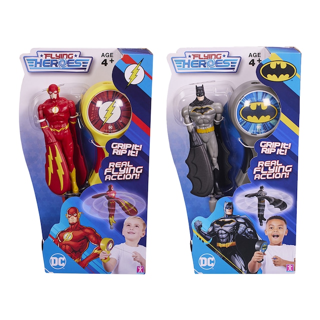 Figura voladora DC Comics Flying Heroes modelos surtidos
