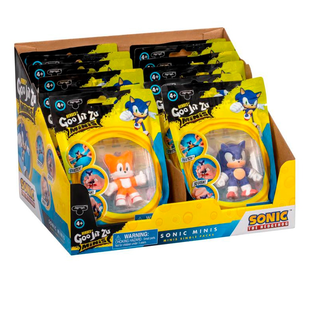 Figura Minis Sonic Goo Jit Zu modelos surtidos 10