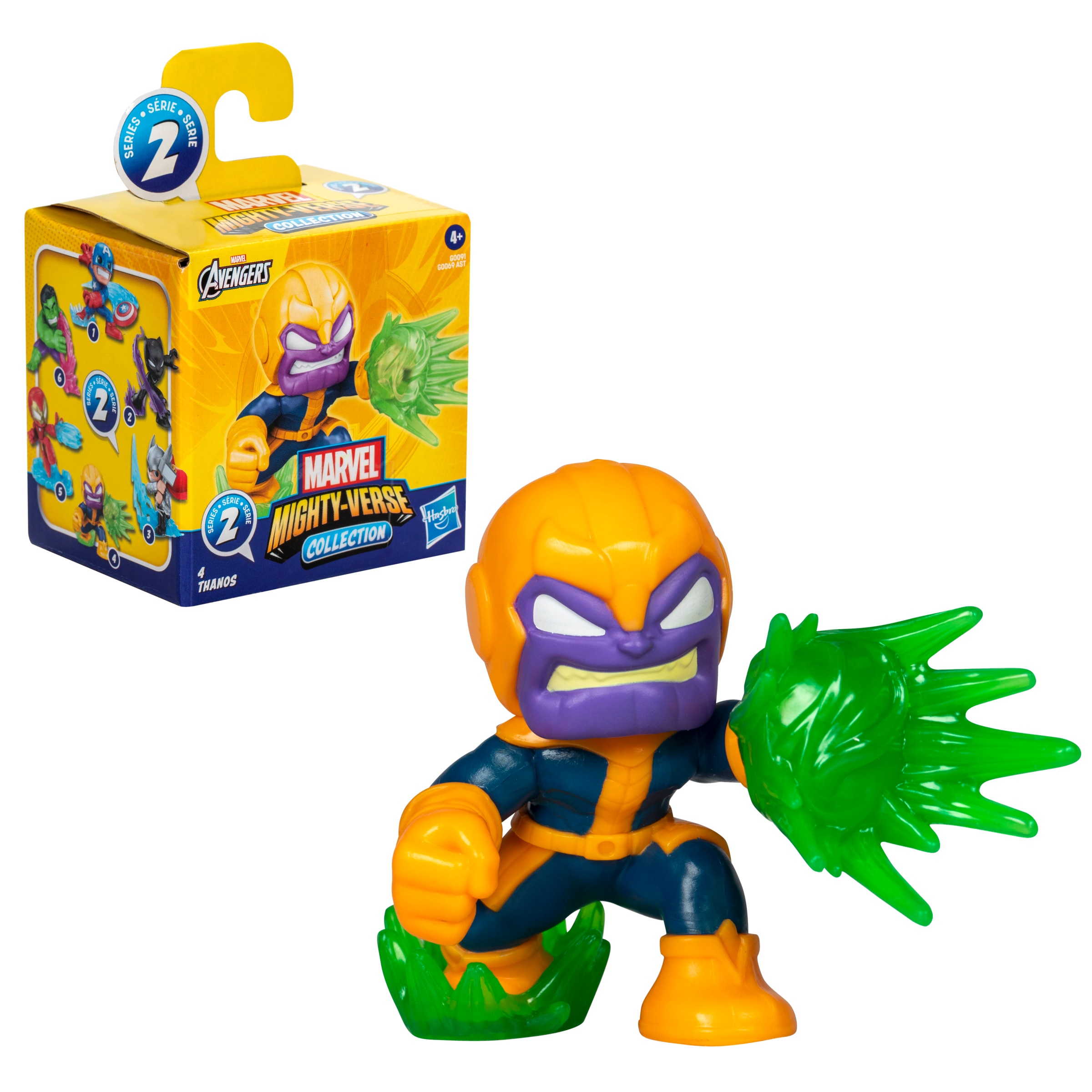 Figura Mighty-Verse Avengers Hasbro modelos surtidos 4