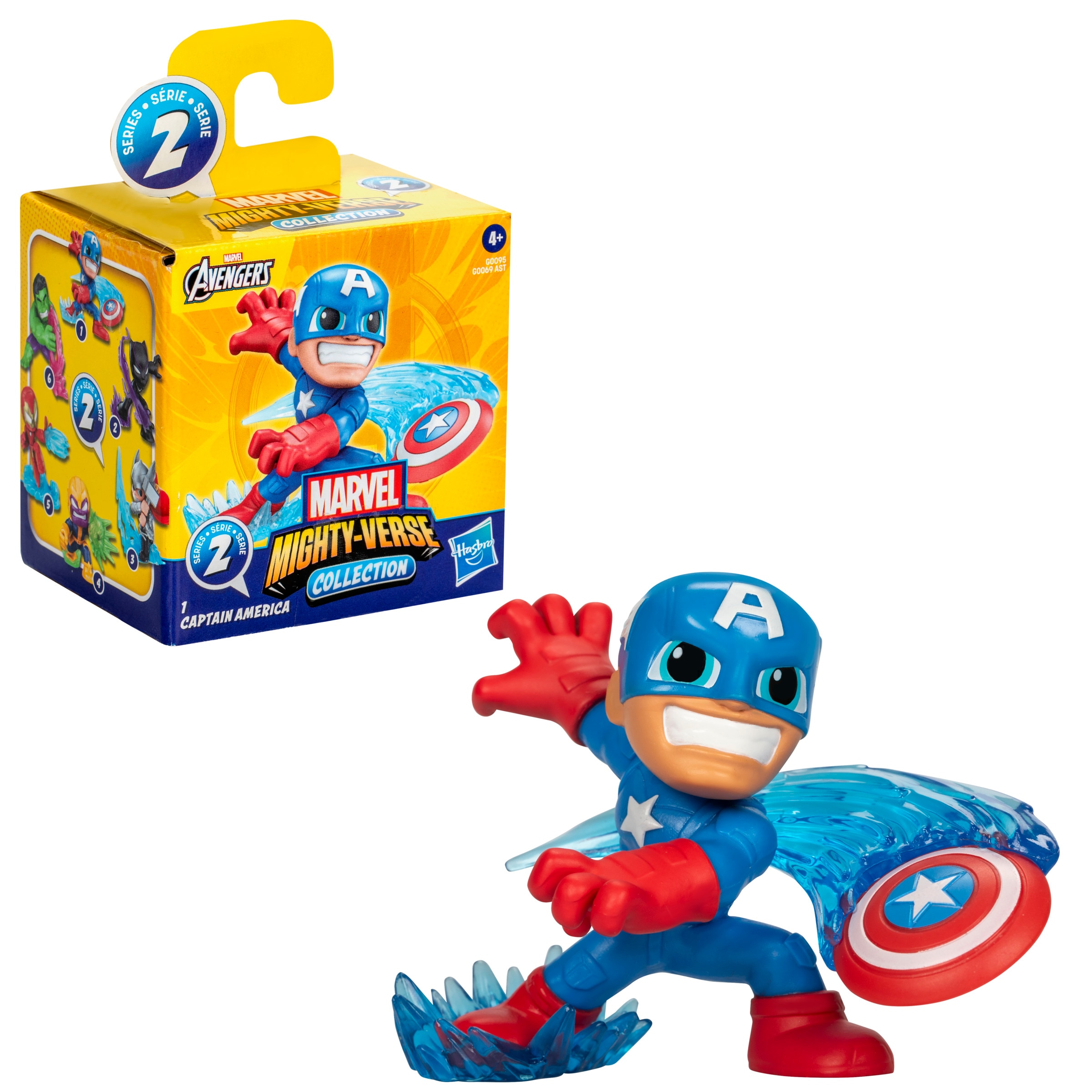Figura Mighty-Verse Avengers Hasbro modelos surtidos 7