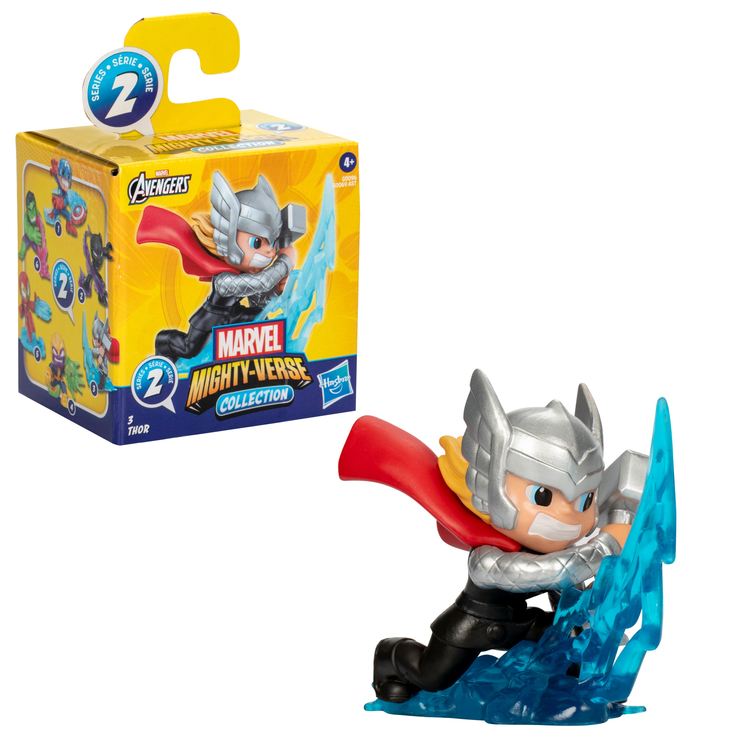 Figura Mighty-Verse Avengers Hasbro modelos surtidos 8