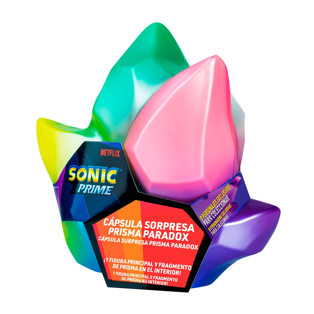 Imagen 0 de Figura 7 cm Prisma Sorpresa Sonic Bizak