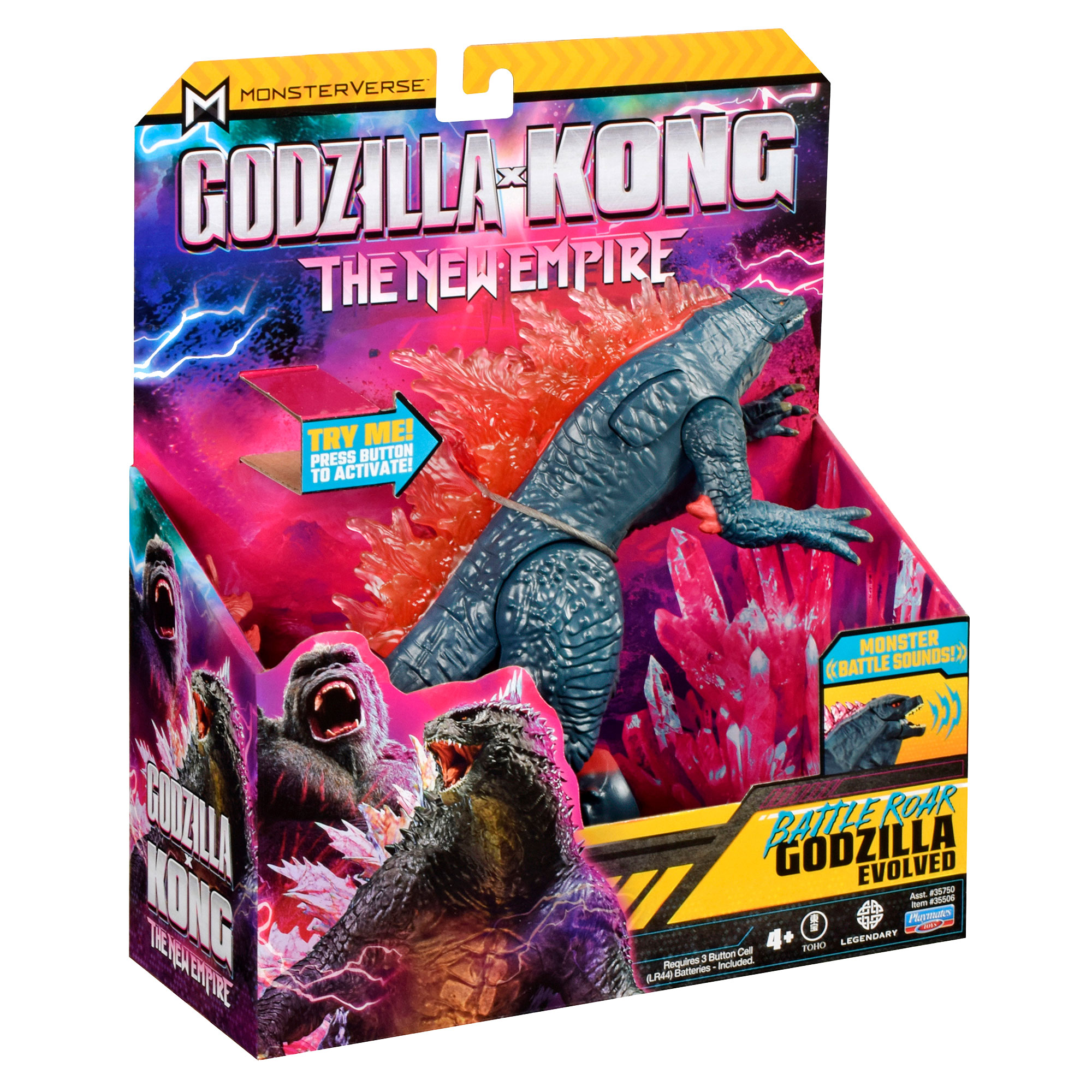 Figura Articulada Electrónica Deluxe Godzilla VS Kong Famosa 19