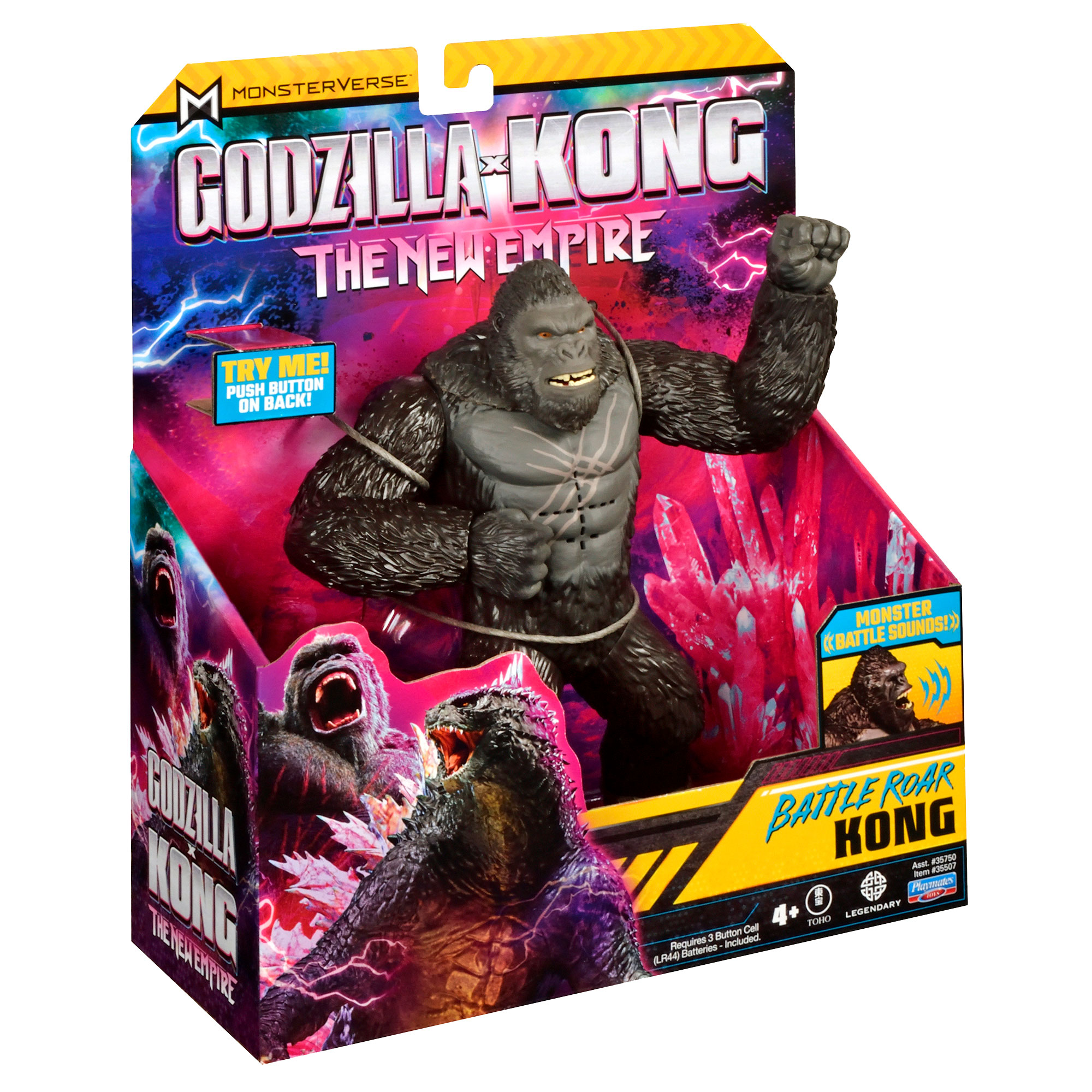 Figura Articulada Electrónica Deluxe Godzilla VS Kong Famosa 20