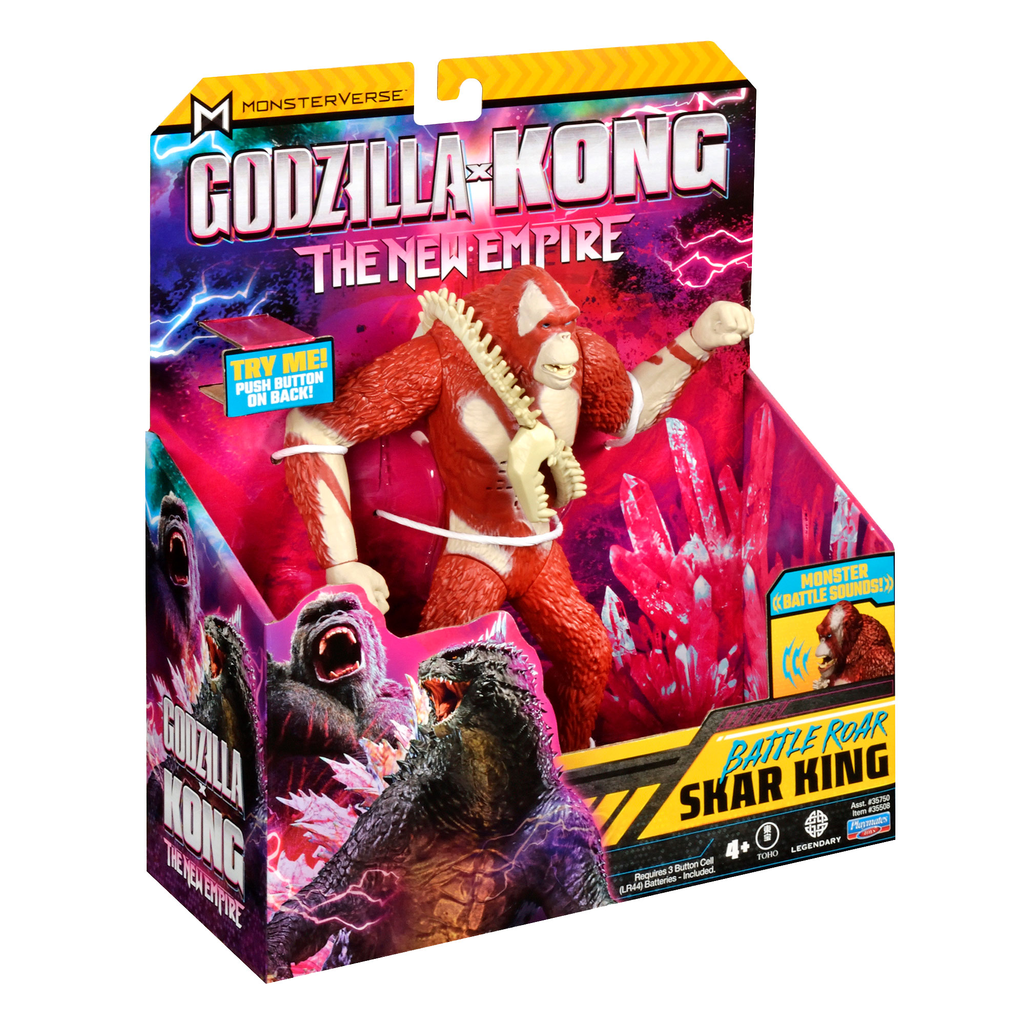 Figura Articulada Electrónica Deluxe Godzilla VS Kong Famosa 21