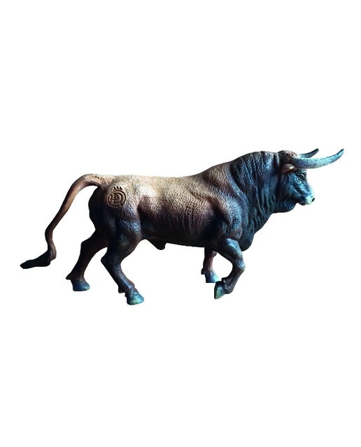 Figura Animal Toro Bravo Modelos Surtidos Deqube 7