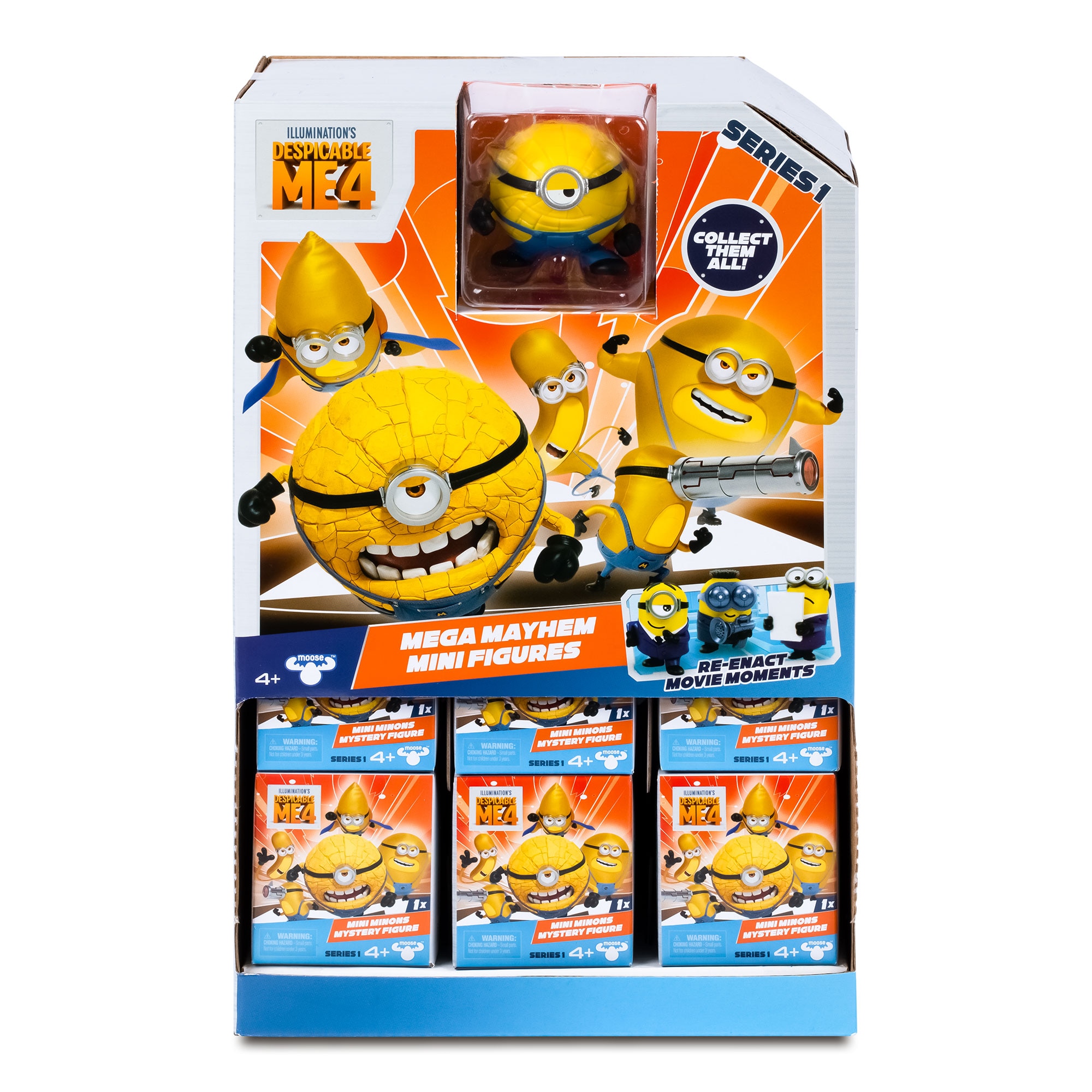 Figura individual 5 cm Minions Mi Villano Favorito 4 Famosa modelos surtidos 5