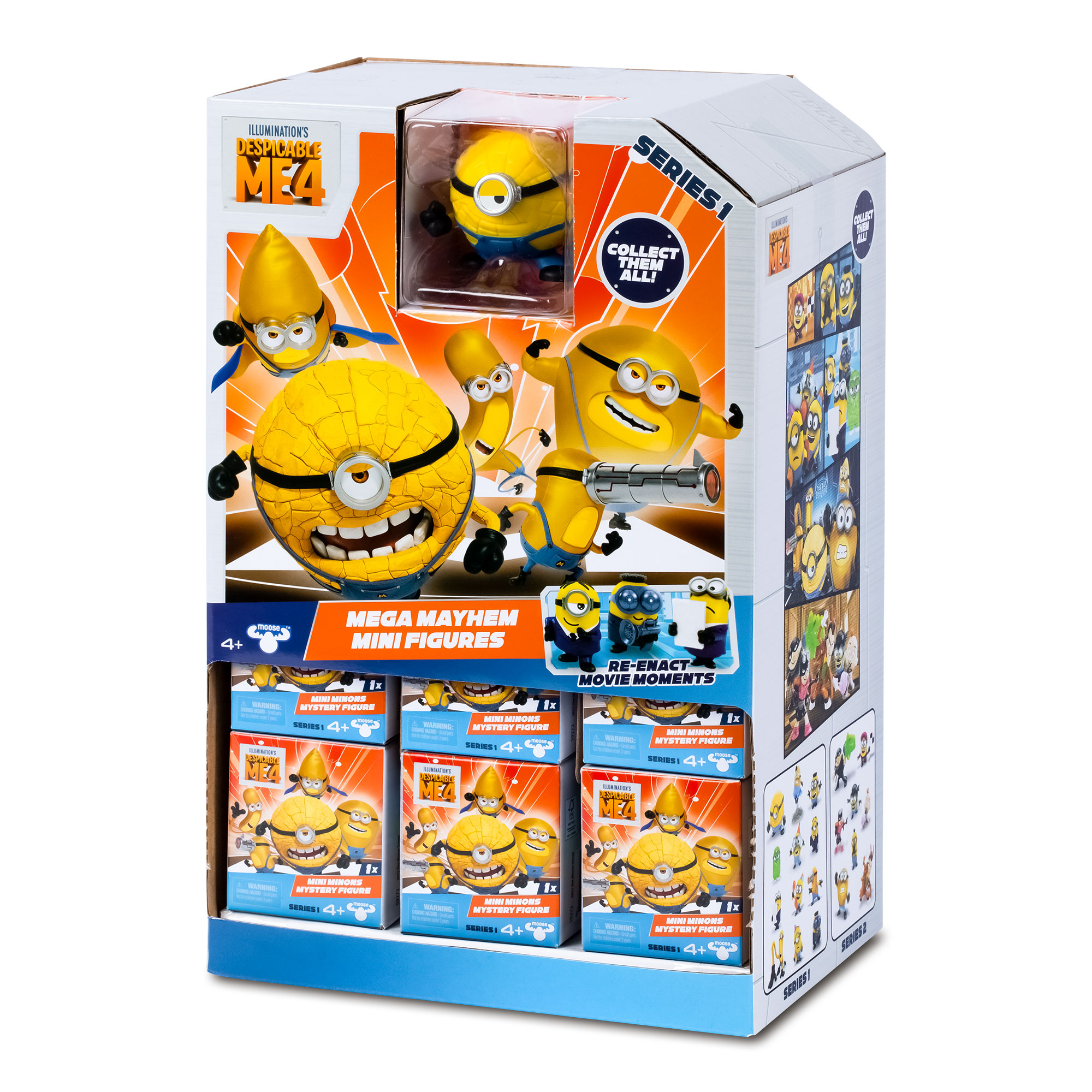 Figura individual 5 cm Minions Mi Villano Favorito 4 Famosa modelos surtidos 6
