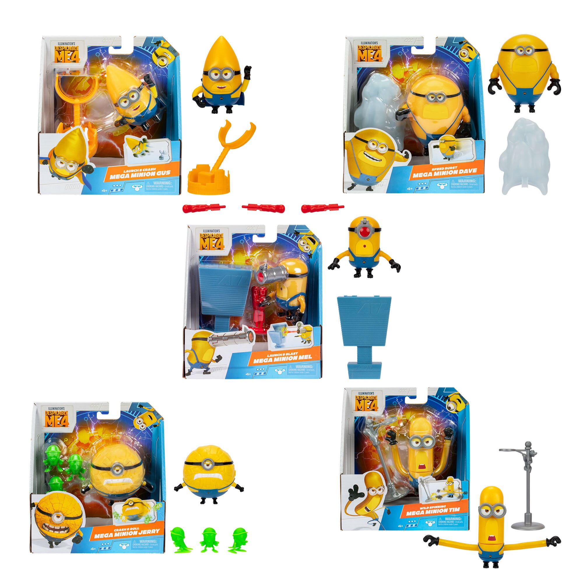Figura con accesorios Minions Mi Villano Favorito 4 Famosa modelos surtidos 2