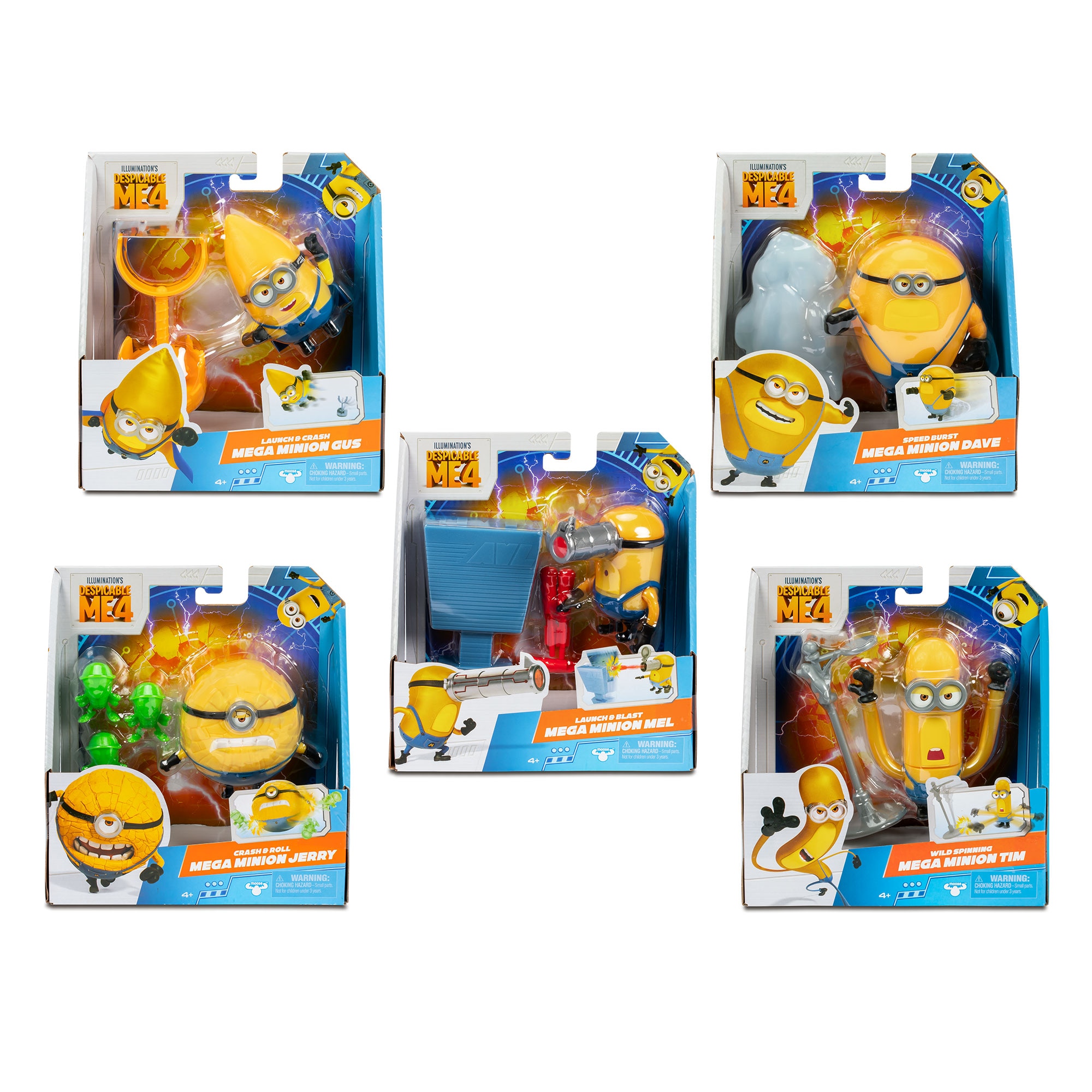 Figura con accesorios Minions Mi Villano Favorito 4 Famosa modelos surtidos 3