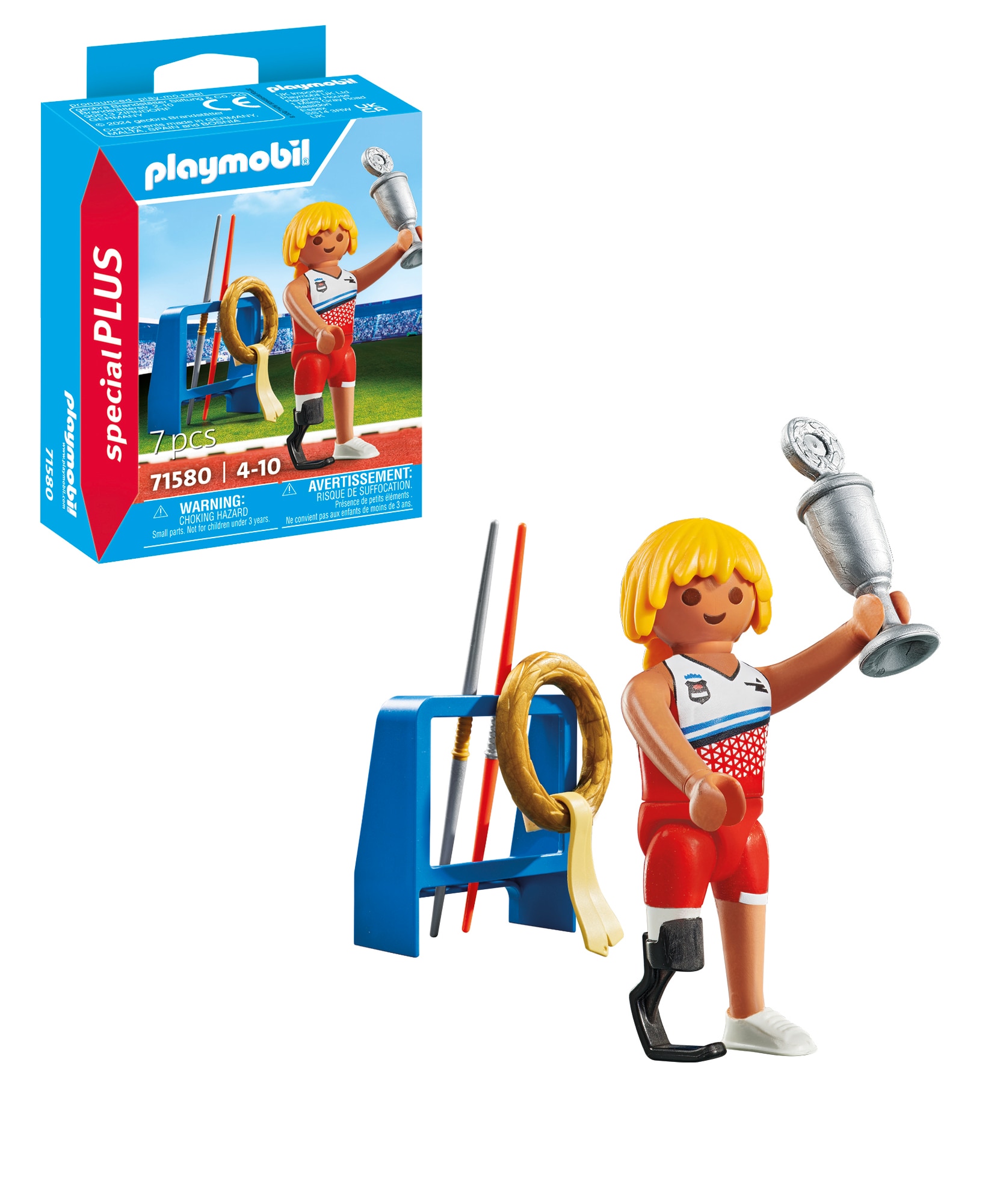 Lanzador de jabalina Playmobil 3